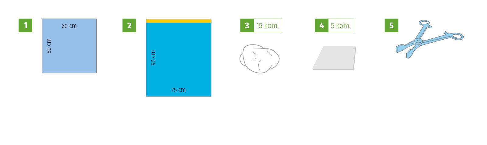Spinal anaesthesia set III, sterile