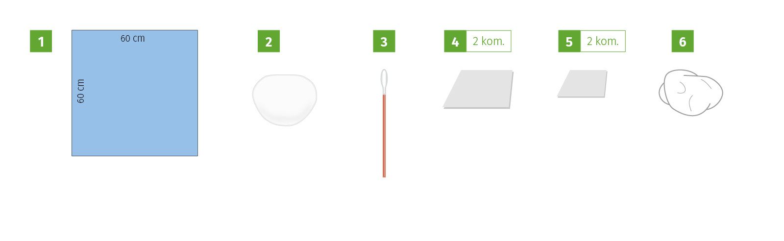 Intravitreal injection set I, sterile