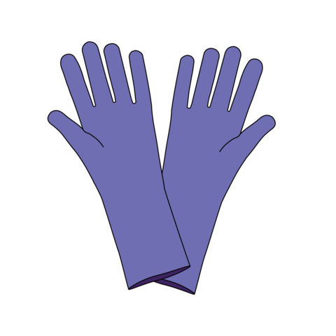 Nitrile gloves